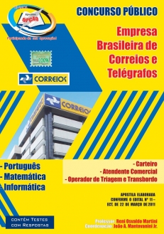 Correios-ATENDENTE COMERCIAL, CARTEIRO,OPERADOR DE TRIAGEM E TRANSBORDO